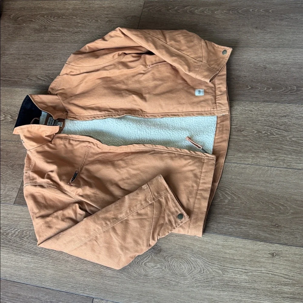 EDDIE BAUER Multi Pocket Berber Lined Jacket